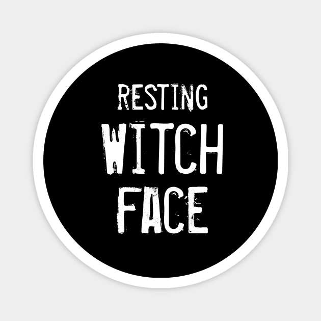 Resting Witch Face Magnet by quoteee